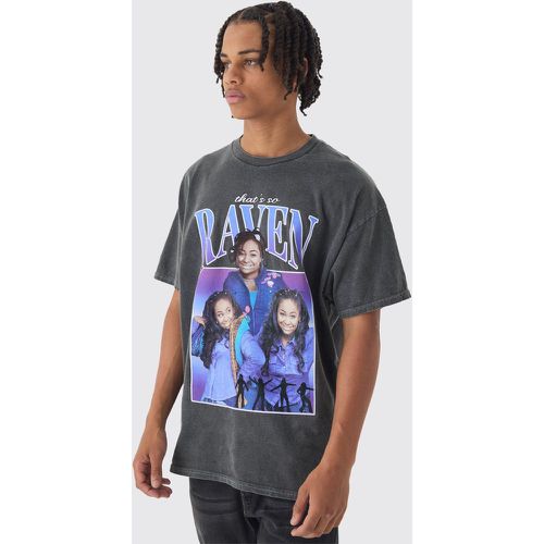 T-shirt oversize ufficiale Disney That's So Raven in lavaggio ufficiale - boohoo - Modalova