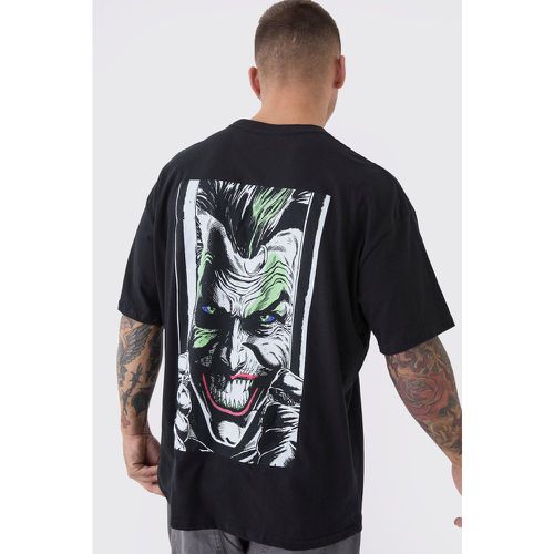 Camiseta Oversize Con Estampado De Batman Y Joker - boohoo - Modalova