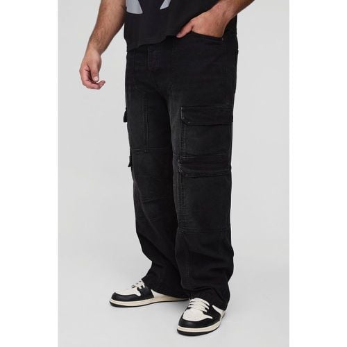 Pantalón Plus Grueso Holgado Con Multibolsillos Cargo - boohoo - Modalova