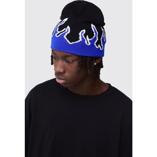 Gorro Con Estampado Gráfico De Fuego - boohoo - Modalova