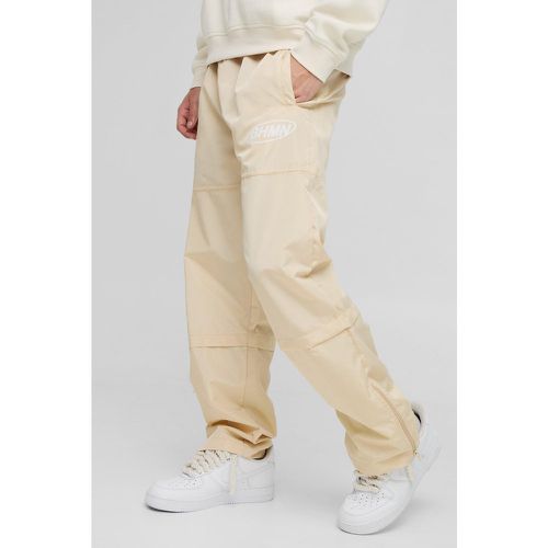 Pantalón Holgado De Nailon Con Cintura Elástica - boohoo - Modalova