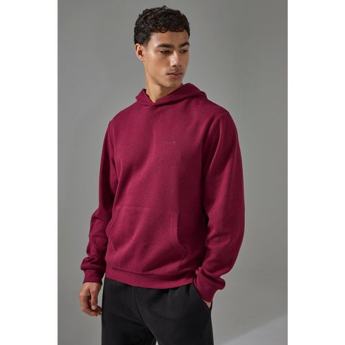 Sudadera Man Sport De Tela Gofre Regular Con Capucha - boohoo - Modalova