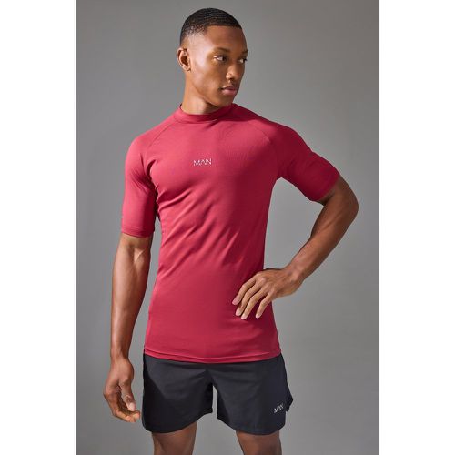 T-shirt a compressione Man Active - boohoo - Modalova