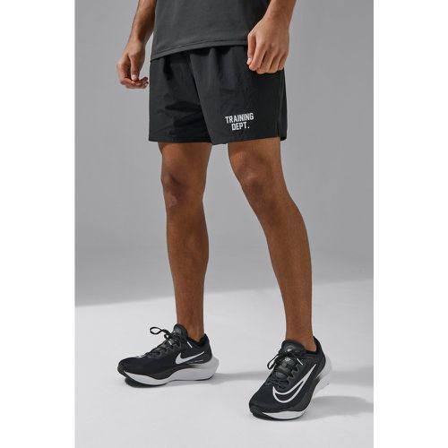 Pantaloncini Man Active Training Dept in tessuto Stretch da 12 cm - boohoo - Modalova