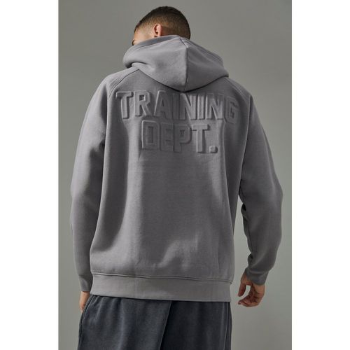 Sudadera Man Active Oversize Con Capucha Y Estampado Training Dept - boohoo - Modalova