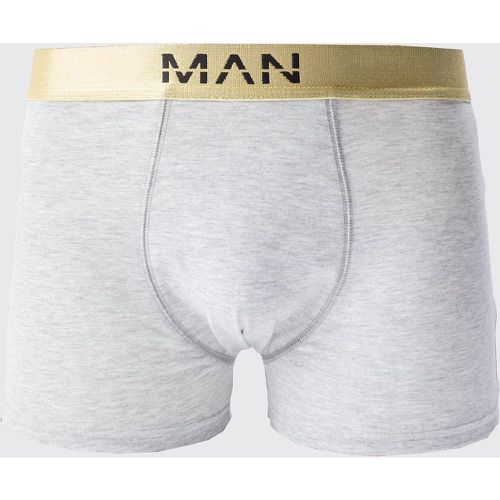 Boxer Man Dash color oro con fascia in vita - boohoo - Modalova