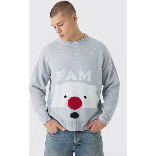 Jersey Navideño Regular Con Estampado Fam - boohoo - Modalova