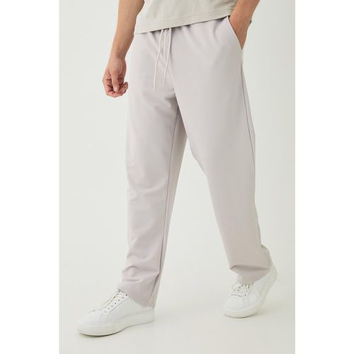 Pantalón Deportivo Recto Entrelazado - boohoo - Modalova