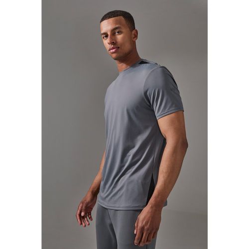 Camiseta Man Active Con Mangas Plisadas - boohoo - Modalova