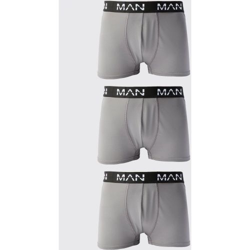 Pack De 3 Bóxers Man Active Resistentes - boohoo - Modalova