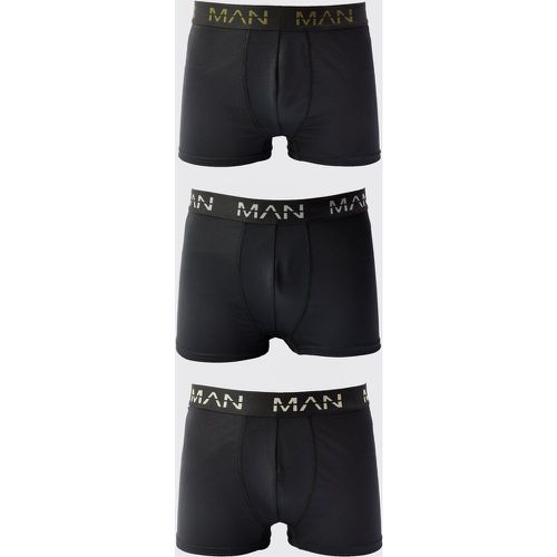 Boxer Man Active per alta performance - set di 3 paia - boohoo - Modalova