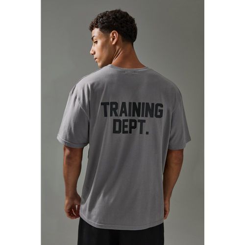 T-shirt oversize Man Active Training Dept - boohoo - Modalova