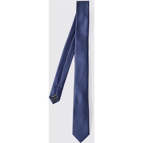 Corbata Fina, Navy - boohoo - Modalova