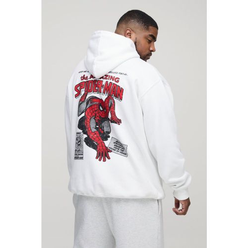 Sudadera Plus Oversize Con Capucha Y Estampado De Spiderman - boohoo - Modalova