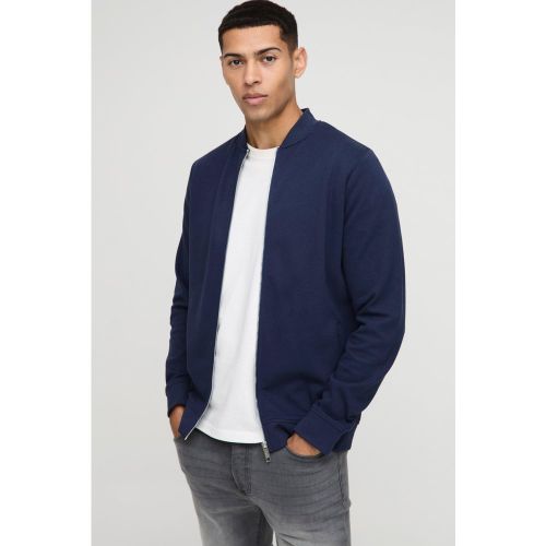 Chaqueta Bomber Regular Entrelazada - boohoo - Modalova