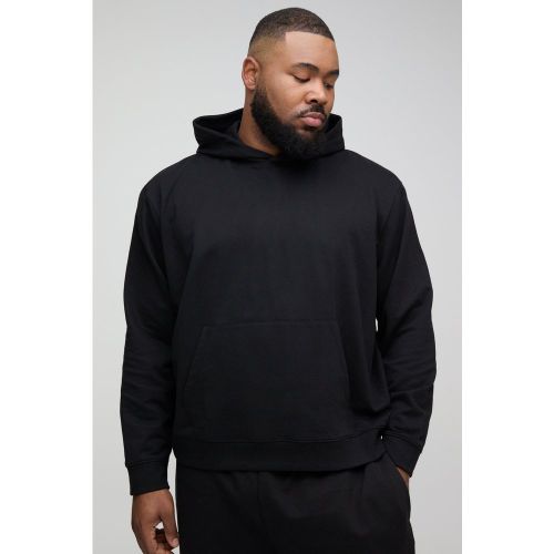 Sudadera Plus Básica Oversize Recta Con Capucha - boohoo - Modalova