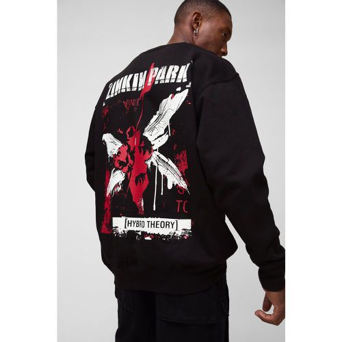 Sudadera Oversize Con Estampado De Linkin Park - boohoo - Modalova