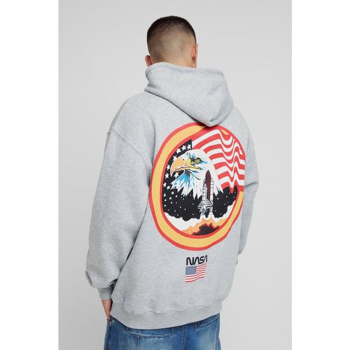 Sudadera Oversize Con Capucha Y Estampado De Nasa - boohoo - Modalova