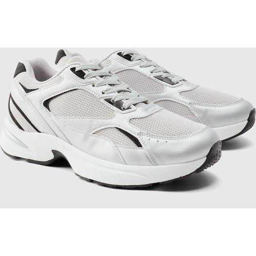 Zapatillas Deportivas De Malla Gruesas - boohoo - Modalova