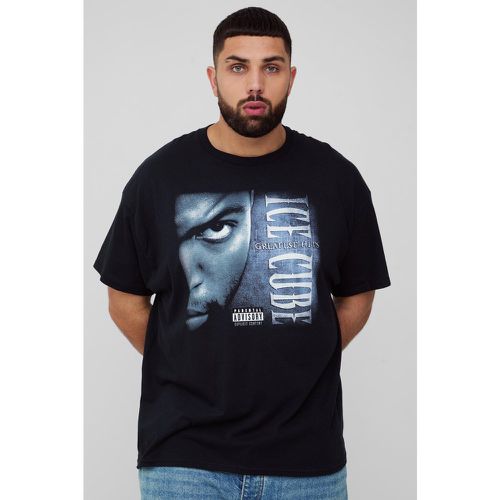 T-shirt oversize ufficiale con stampa Ice Cube - boohoo - Modalova