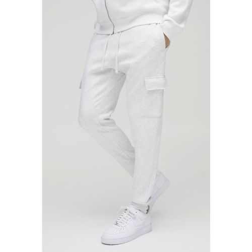 Pantalón Deportivo Cargo Básico Pitillo De 330G/M² - boohoo - Modalova