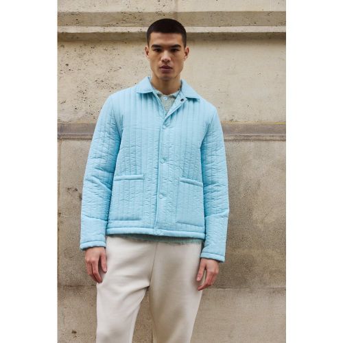 Chaqueta Harrington Regular Acolchada - boohoo - Modalova