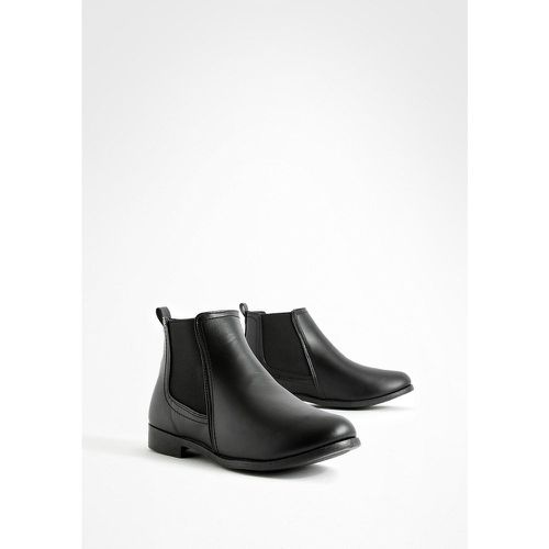 Botas Chelsea Planas De Holgura Ancha - boohoo - Modalova