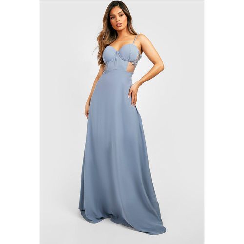 Vestido Maxi Estilo Corsé Con Encaje - boohoo - Modalova