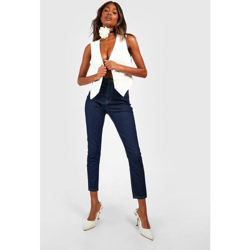 Jeans Basics a vita alta Skinny Fit stile Disco - boohoo - Modalova