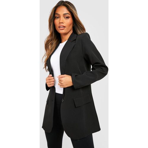 Blazer a monopetto Basic sagomato - boohoo - Modalova