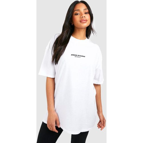 T-shirt da palestra oversize Dsgn Studio Sports - boohoo - Modalova