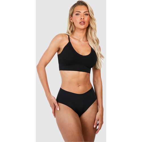 Slip a vita alta senza VPL - set di 3 paia - boohoo - Modalova