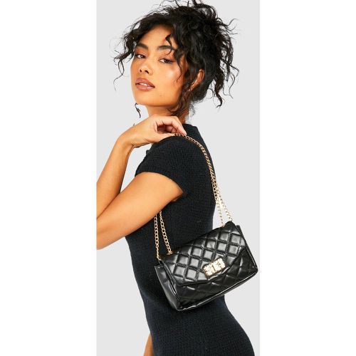 Bolso Cruzado Básico Con Detalle De Candado - boohoo - Modalova