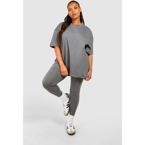 Conjunto Plus Oversize De Leggings Y Camiseta - boohoo - Modalova