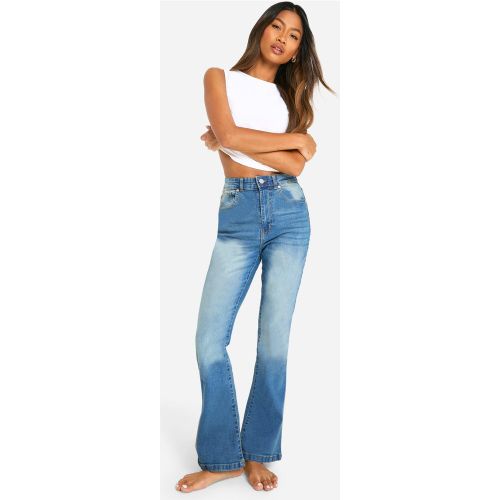 Jeans a zampa Basics, Azzurro - boohoo - Modalova