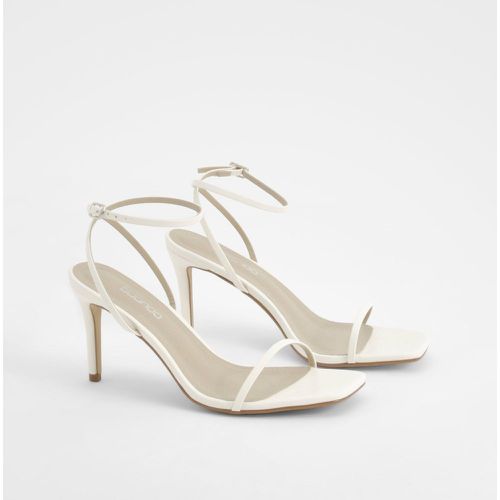 Barely There Low Stiletto Heel - boohoo - Modalova