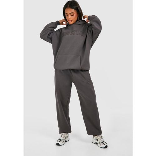 Pantalón Deportivo Oversize Con Aplique De Tela Propia Dsgn Studio - boohoo - Modalova