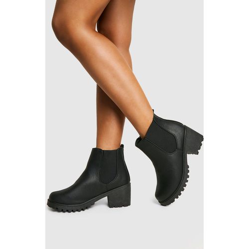 Botas Chelsea De Holgura Ancha Gruesas Elásticas - boohoo - Modalova