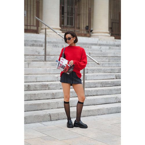 Jersey Largo De Punto Suave, Rojo - boohoo - Modalova