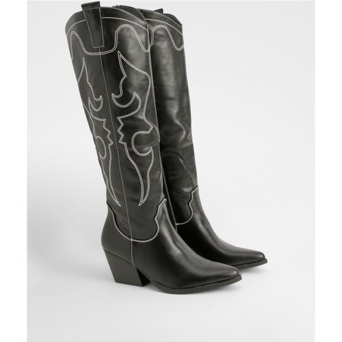 Botas Mosqueteras Con Detalle De Costuras - boohoo - Modalova