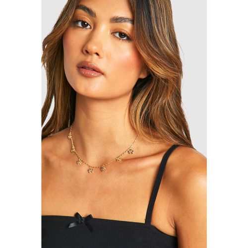 Delicate Bow Detail Necklace - boohoo - Modalova