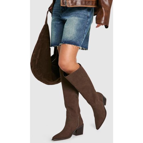 Botas Camperas Estilo Western De Nobuk - boohoo - Modalova