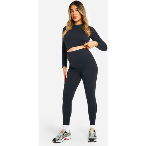 Legging Premaman super morbidi modellanti - boohoo - Modalova