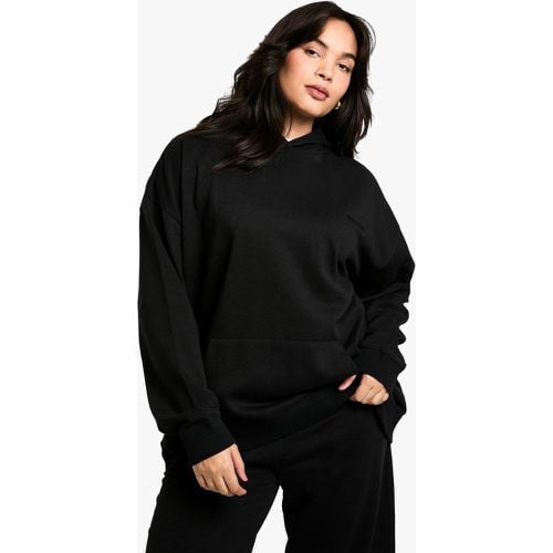 Felpa Plus Size oversize con ricamo Dsgn Studio e cappuccio - boohoo - Modalova