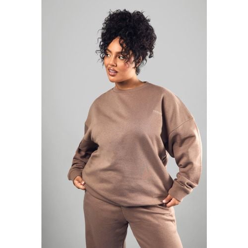 Sudadera Plus Oversize Con Bordado Dsgn Studio - boohoo - Modalova