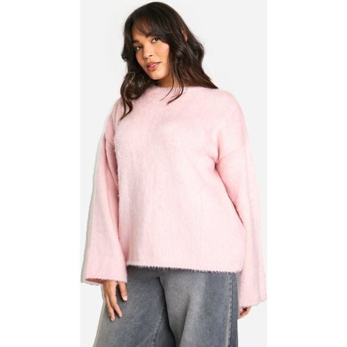 Maglione Plus Size in maglia morbida - boohoo - Modalova