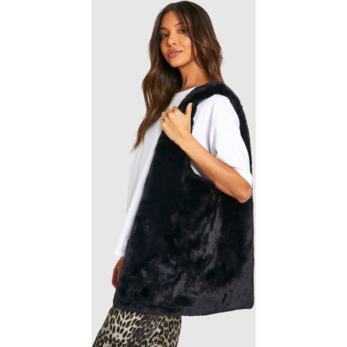 Bolso Tote De Pelo Sintético - boohoo - Modalova