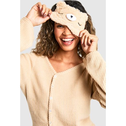 Maschera occhi da orso accogliente - boohoo - Modalova