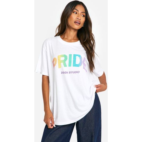 Camiseta Oversize Del Orgullo Disco Con Estampado De Cerezas - boohoo - Modalova