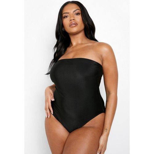 Costume intero Plus Size Essentials a fascia - boohoo - Modalova